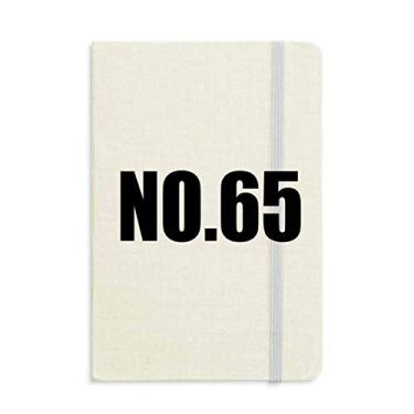 Imagem de Lucky No.65 Número Nome Notebook Capa Rígida Diário Clássico A5 Presente