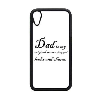 Imagem de Capa Original Source Dad Festival Citação para iPhone XR para proteção de telefone Apple
