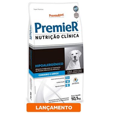 Imagem de RACAO Premier Pet NUTRIÇÃO CLINICA CAES HIPOALERGENICO CORDEIRO E ARROZ 10KG