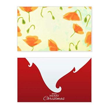 Imagem de Planta de flores douradas para decoração de férias, feriado, cartão de felicitações, mensagem de Natal