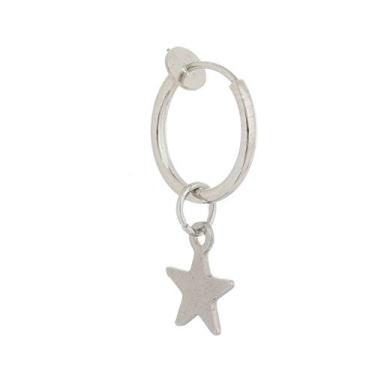 Imagem de Piercing/Brinco Masculino de Pressão Estrela - 1 PEÇA (Não é o par)