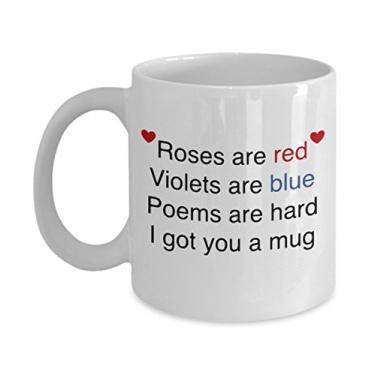 Imagem de Caneca divertida de Dia dos Namorados - Copo de café hilário para casais - sarcástico