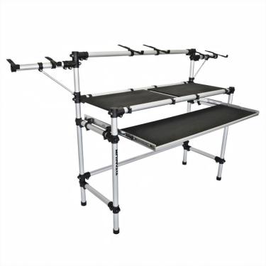Imagem de Suporte Profissional DJ Titanium Racks RDJLIVE Ideal Para Acomodar Todos os Acessórios da Performance do Seu Trabalho