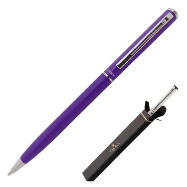 Imagem de Caneta Esferográfica Hawai CROWN Luxo Pemium Violeta