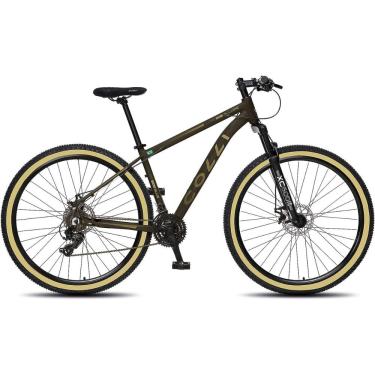 Imagem de Bicicleta Aro 29 Colli Bike Allure Equipada Com Shimano Tourney 21 Marchas - Preto Gold Perolizado