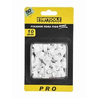 Imagem de Fixador De Cabos E Fios 10Mm Pacote C/50 Un - Startools