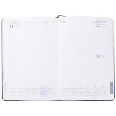 Imagem de OHPHCALL 2024 cadernos caderno de calendário diário calendário de bolso caderno de bolso caderno de trabalho blocos de notas de uso diário caderno de gerenciamento de tempo