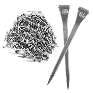 Imagem de Pregos de ferradura sapato de cavalo Clavoe Herrar Caos #6 Ng #7 para Clavo Cajas Puntillas Ewell Arrear Cao Mustad Flat Ma Nail # 7 250PCS E6 High Quty Hors