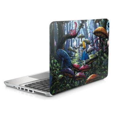 Imagem de Skin Adesivo Protetor Para Notebook 15,6" Alice No País Das Maravilhas