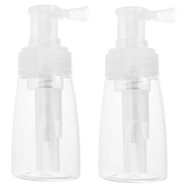 Imagem de MAGICLULU 2 Unidades frasco de spray em pó Spray de pó Frasco de spray de cocô frasco de spray de maquiagem frascos de spray de plástico vazios borrifador ferramentas xampu laca