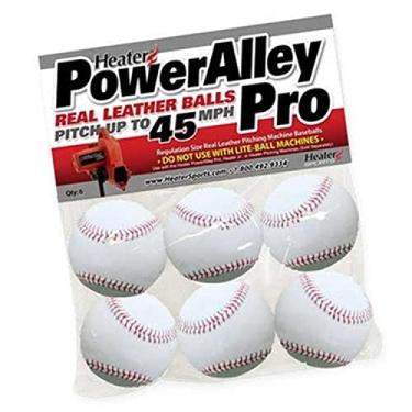 Imagem de Heater Bolas de Beisebol Sports PowerAlley Pro Leather Pitching Machine