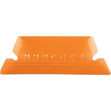 Imagem de Pendaflex Abas de pasta suspensa, 5 cm, laranja transparente, 25 abas e inserções por pacote (42 ORA)