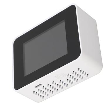 Imagem de Monitor de qualidade do ar, monitor de temperatura e umidade, detector de CO2, portátil, operado por bateria, dióxido de carbono Hcho Tvoc Temp Humi 5 em 1 metro monitor de qualidade do ar abdominal