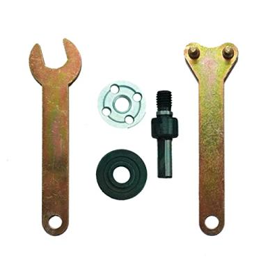 Imagem de 3/8 "(10Mm) Broca Angle Grinder Mandril Adapr Suporte de Disco 2 Conjunto de Chaves 5 Em 1