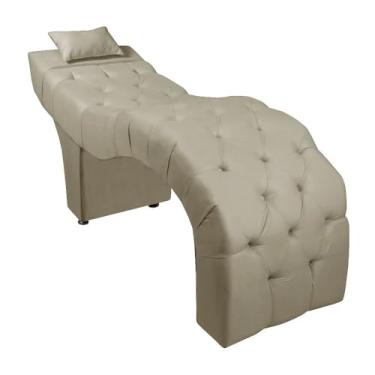 Imagem de Speciale Home - Maca Estofada para Clínica de Estética Facial com Capitonê Andressa Suede Speciale Home