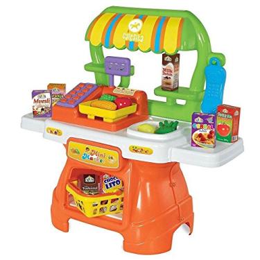 Imagem de Brincando de Profissões Mini Market com Acessórios Calesita