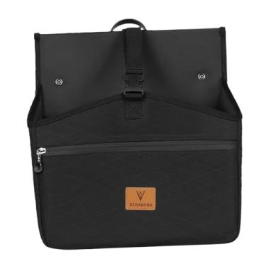 Imagem de oshhni Alforje para bicicleta, bolsa para porta-malas de banco traseiro de bicicleta, acessórios para ciclismo