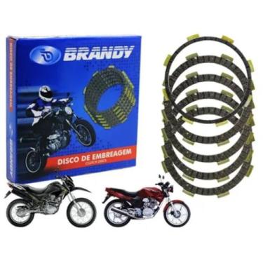 Imagem de Disco de Embreagem Honda Bros 125cc Brandy peça para motos - A.R Varie