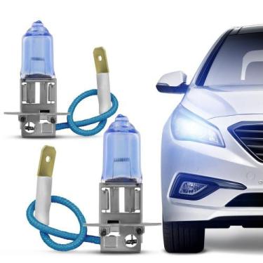 Imagem de Lâmpada H3 55w 12v Super Branca Velox 8500k Par