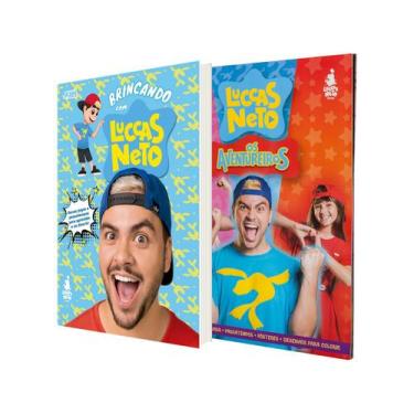 Imagem de Kit 2 Livros Luccas Neto em Os Aventureiros +  - Brincando com Luccas 