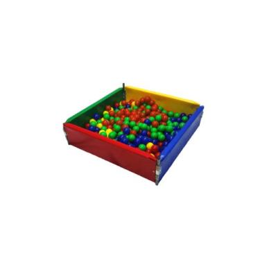 Imagem de Cercado Completo de Piscina de Bolinhas Profissional-Brinquedo Infanti