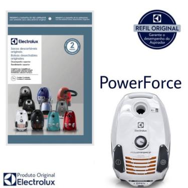Imagem de Kit 3 Sacos Aspirador de Pó Electrolux Original - PowerForce (SWECL)