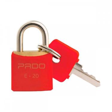 Imagem de Cadeado Pado Color 20 Vermelho - pado cadeados