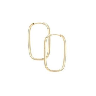 Imagem de Brinco De Argola Em Ouro 18k 750 Infantil E Adulto - RD Magazine