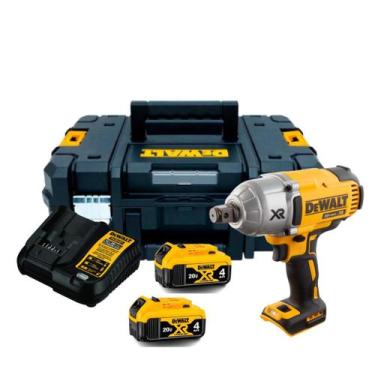 Imagem de Chave De Impacto 2 Baterias 20v 4ah Dcf897 3/4 Dewalt Maleta