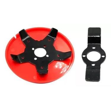 Imagem de Kit 2 Laminas De Aço 5 Facas Para Roçadeira Universal - Nakasaki