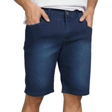 Imagem de Bermuda Social Premium Masculina Algodão Sarja Short Brim - Volgue, Je