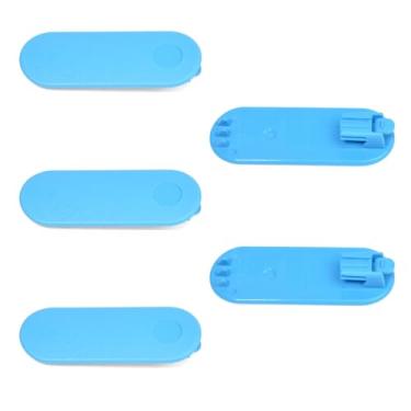 Imagem de YNIBST PMLN7220AR Clipe de cinto para substituição de Walkie Talkie, clipe traseiro para rádio bidirecional Motorola T400 T402 T460 T465 T600 H2O e T605 H2O (5 peças, azul)