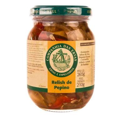 Imagem de Relish de Pepino Companhia das Ervas 265g