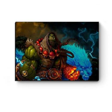 Imagem de Quadro decorativo MDF World Of Warcraft Thrall I - Artgeek
