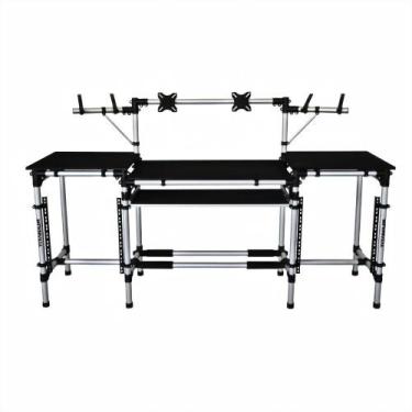 Imagem de Rack Titanium Profissional DJ RAV-L Com Suporte Para Monitor LCD, CPU 