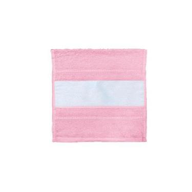 Imagem de Lavabo Barra Transfer 100% Algodão Dianneli, Rosa Claro