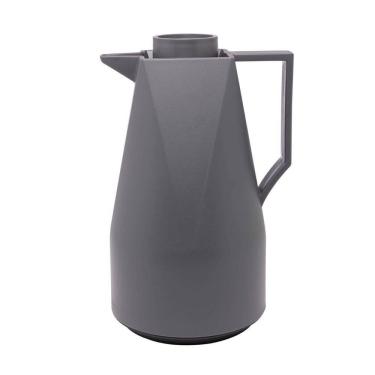 Imagem de Garrafa Térmica de Plástico Origami Cinza 1L 29575- Wolff