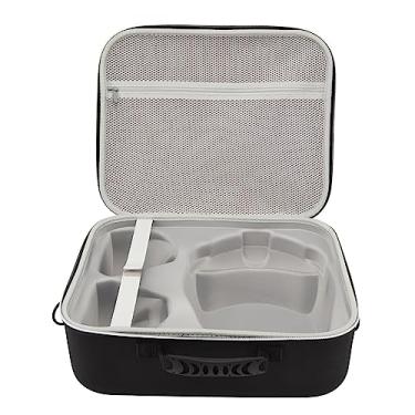 Imagem de Vomeko carry case impermeável eva zíper saco, capa saco de armazenamento para ps vr2, saco de armazenamento protetor compatível para ps vr2
