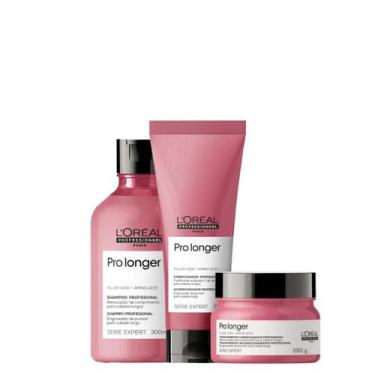 Imagem de Kit L'Oréal Serie Expert Pro Longer Trio (3 Produtos) - L'ORÉAL PROFES