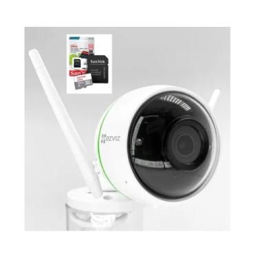 Imagem de Camera De Segurannça C3wn Externa Wifi Full Hd Ezviz C/Cartão 32gb - E