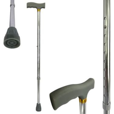 Imagem de Bengala de Alumínio com Altura Regulável de 60cm até 96cm - REDSTAR