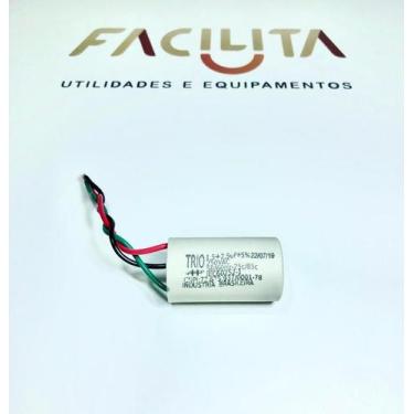 Imagem de Capacitor 3 fios Metal. Ventilador de Teto 1,5+2,5 uFx250Vac - Trio