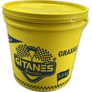 Imagem de Graxa Branca (náutica) 3kg - Gitanes