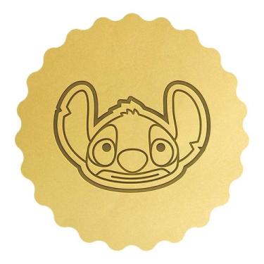 Imagem de Cortador Biscoito Cabeça Lilo Stitch Sorrindo Fofo - DOCE IMPRESSO,  4