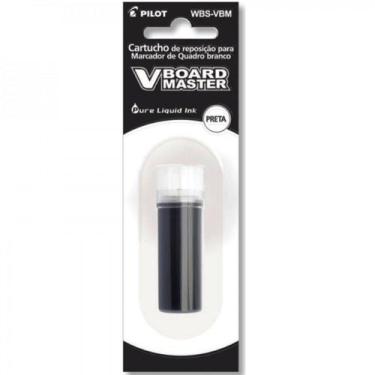 Imagem de Refil p/ Marcador de Quadro Branco V Board Master Pilot WBS-VBM, Preto