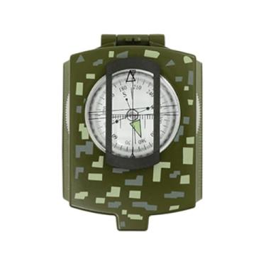Imagem de Bússola de bolso portátil, bússola de caminhada para sobrevivência,Bússola de avistamento fluorescente à prova d'água | Ferramenta de sobrevivência multiuso para passeios de barco, montanhismo, explor