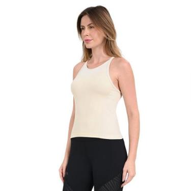 Imagem de Regata de Treino Feminina Under Armour Vanish Elite Seamless, Cinza, M