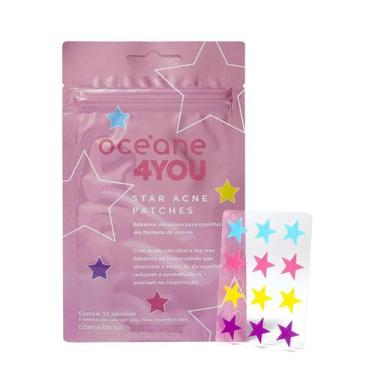 Imagem de Océane 4You Star Acne Patches - Adesivos Secativos para Espinhas