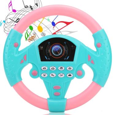 Imagem de Volante de brinquedo VINGVO Simulated Driving Electric Kids