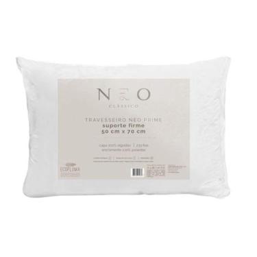 Imagem de Travesseiro Neo Prime Suporte Firme Ecopluma 233 Fios 50x70cm - Camesa